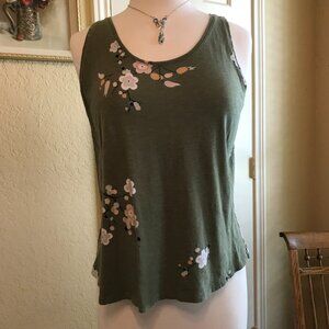 Loft Outlet Women's Green Tank - Size M